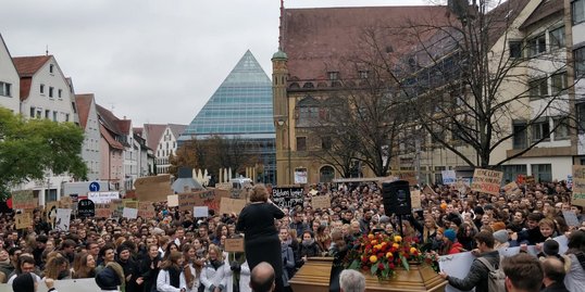 Demo im Oktober 2019